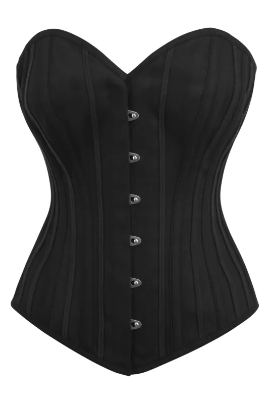 Black Sweetheart Overbust Corset sold by Corset Story