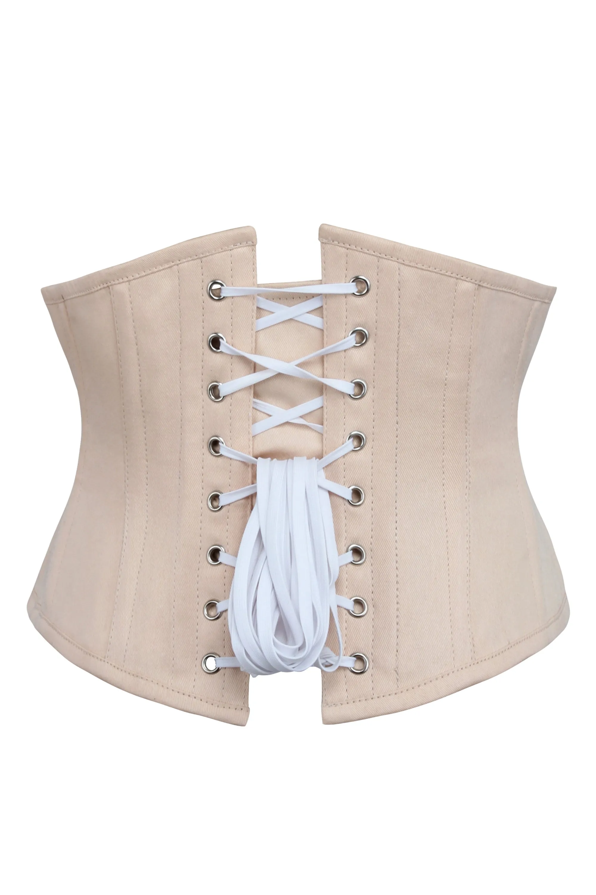 Beige Underbust Waspie Corset sold by Corset Story product image thumbnail 2