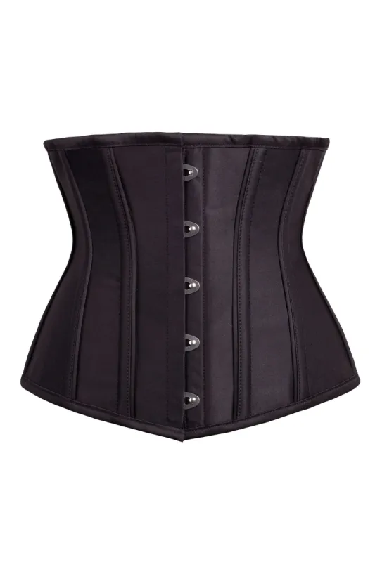 Classic Underbust - Jet Black made by Corset Story