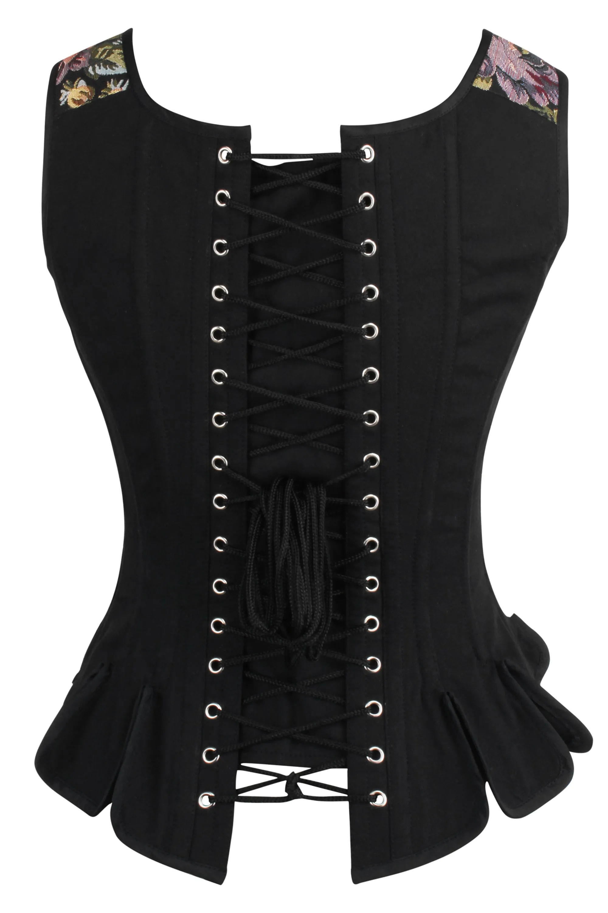 Historically Inspired Brocade Overbust sold by Corset Story product image thumbnail 3