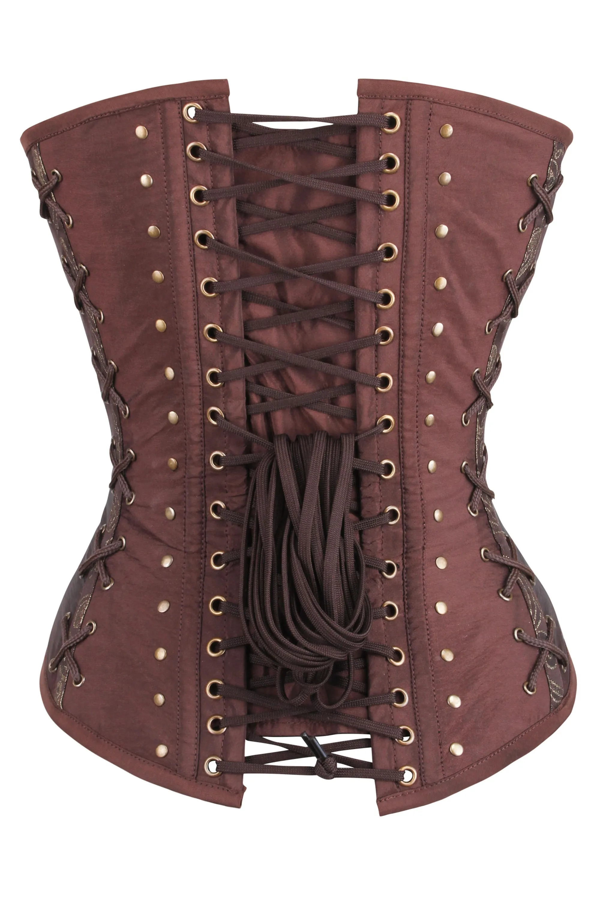 Steampunk LARP Overbust Corset with buckles sold by Corset Story product image thumbnail 3