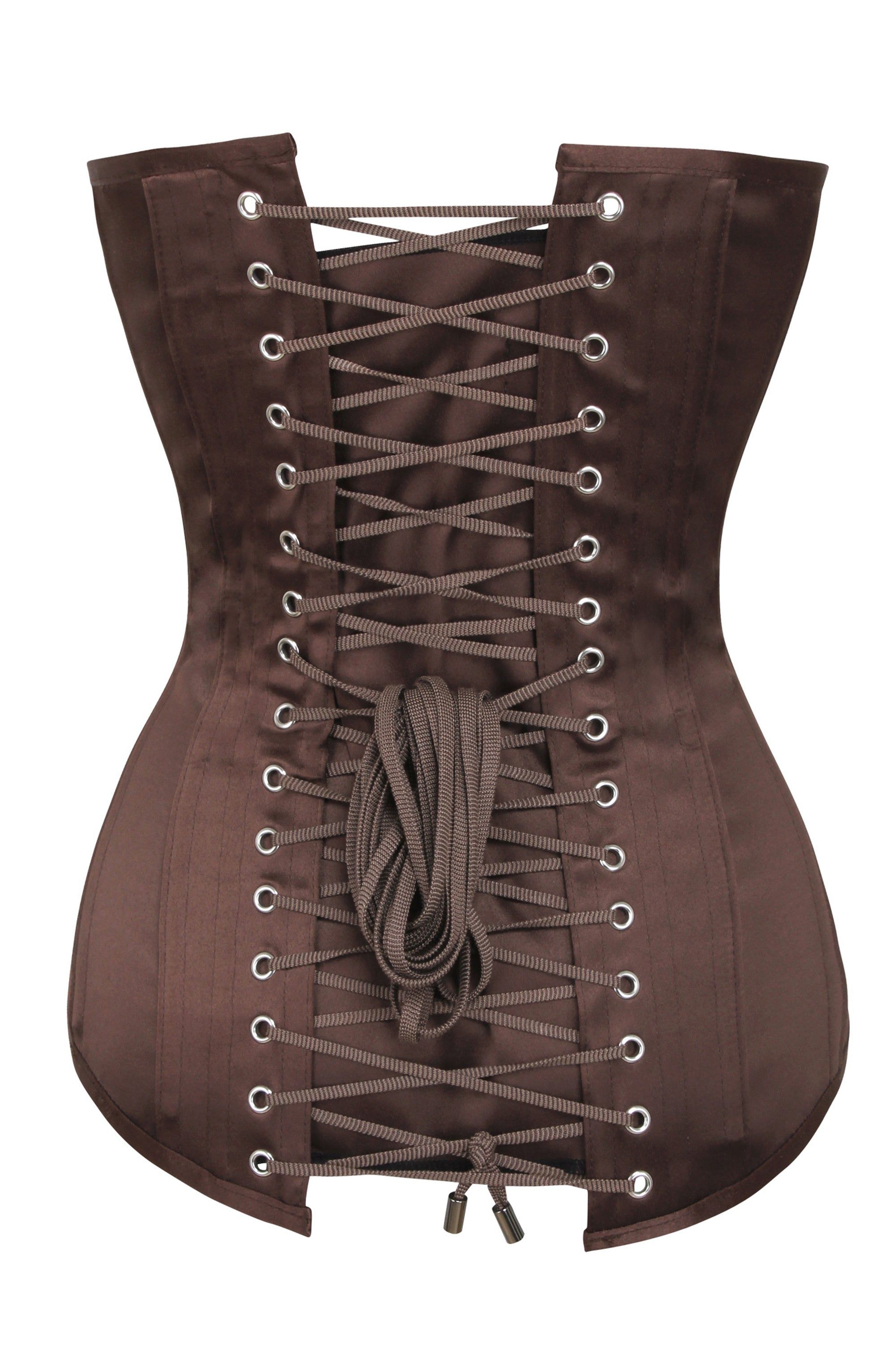 Espresso Longline Overbust Corset sold by Corset Story product image thumbnail 2