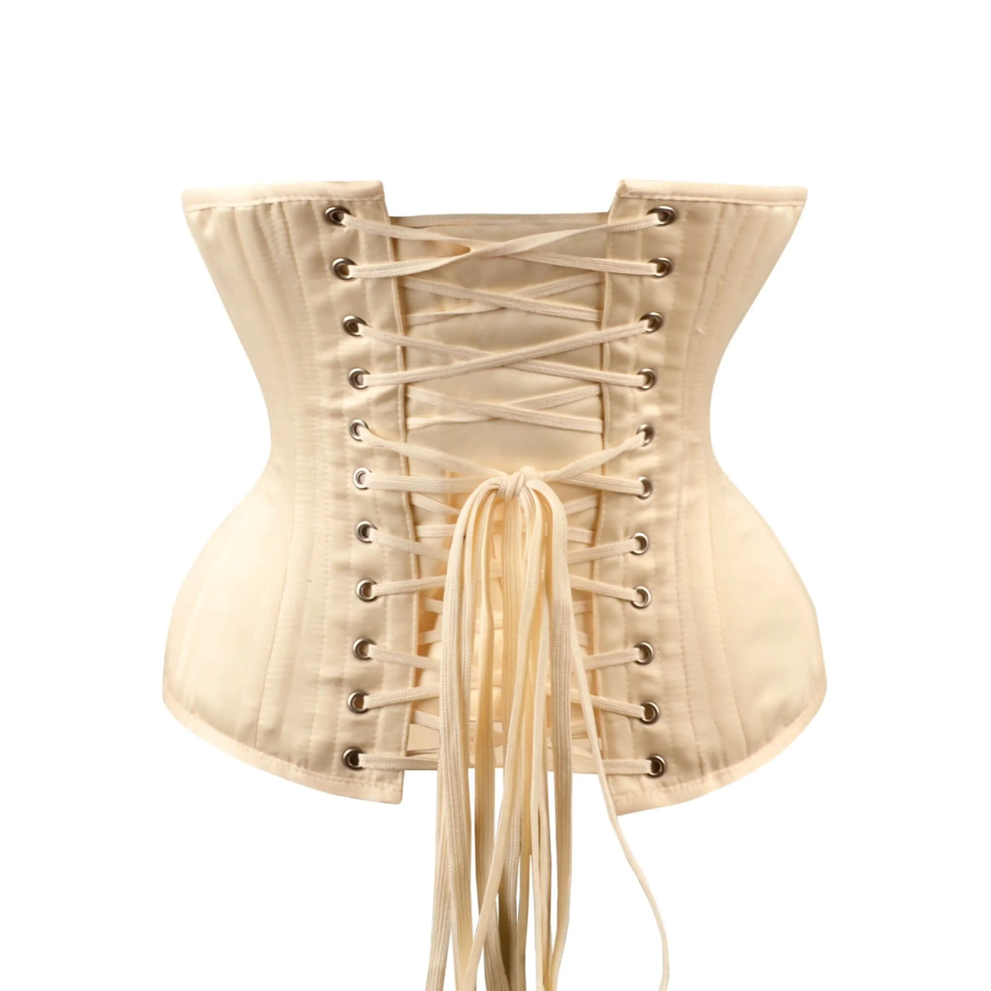 Cream Expert Waist Training Underbust Longline With Hip Gores sold by Corset Story product image thumbnail 5