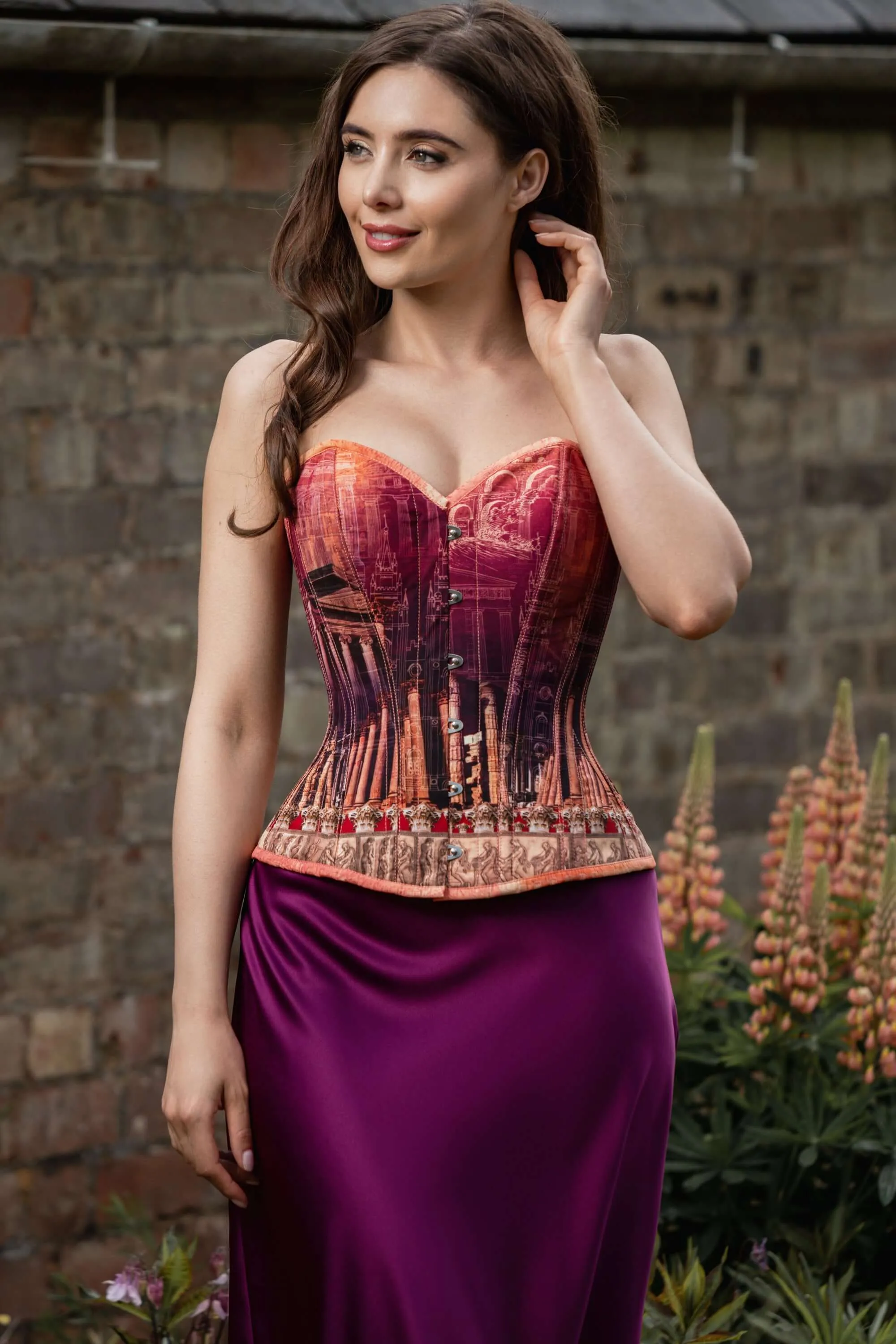 ARCHITECTURAL PRINT WAIST TAMING CORSET sold by Corset Story product image thumbnail 2