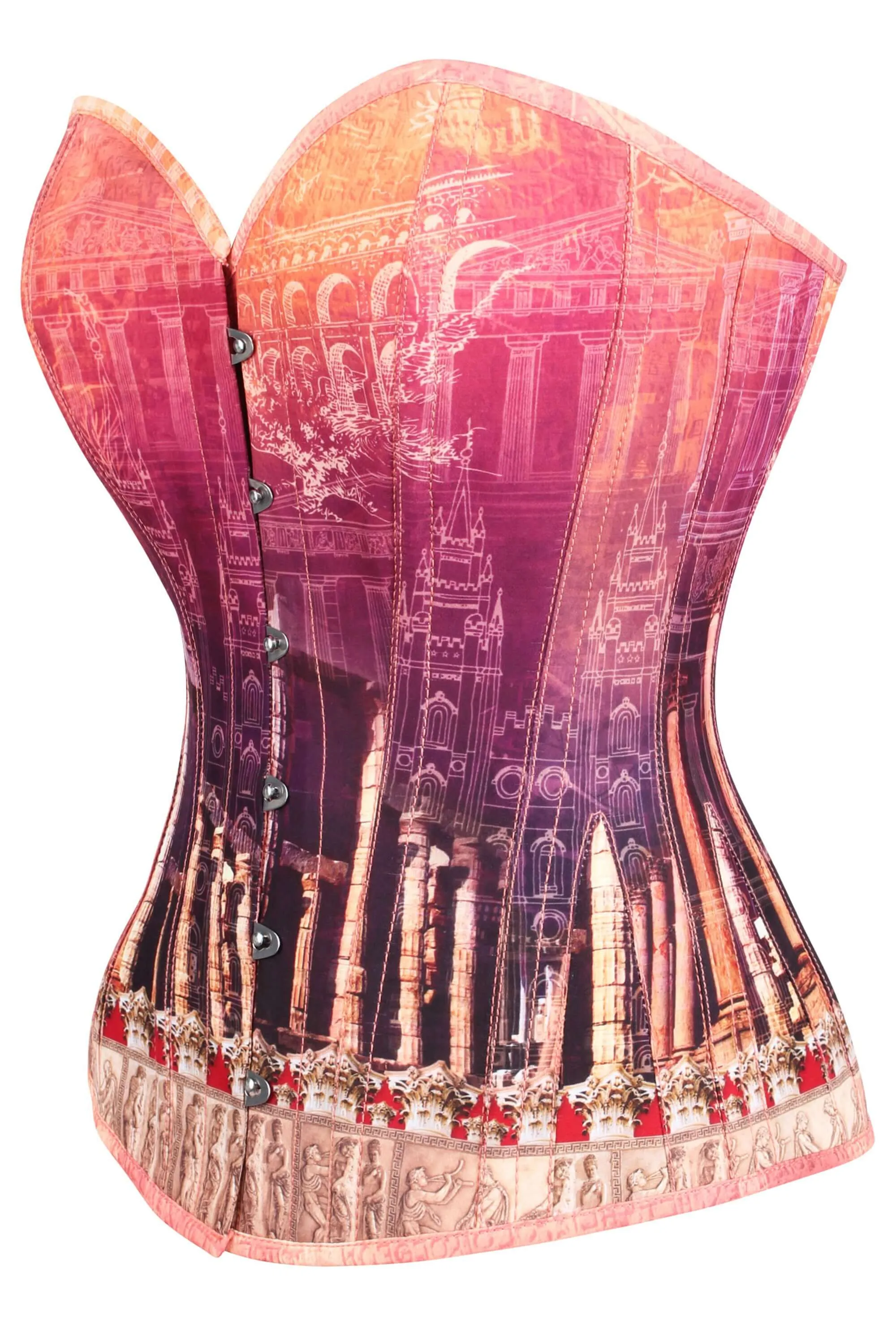 ARCHITECTURAL PRINT WAIST TAMING CORSET sold by Corset Story product image thumbnail 4