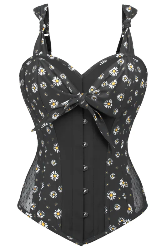 Vintage Styled Daisy Corset Overbust sold by Corset Story
