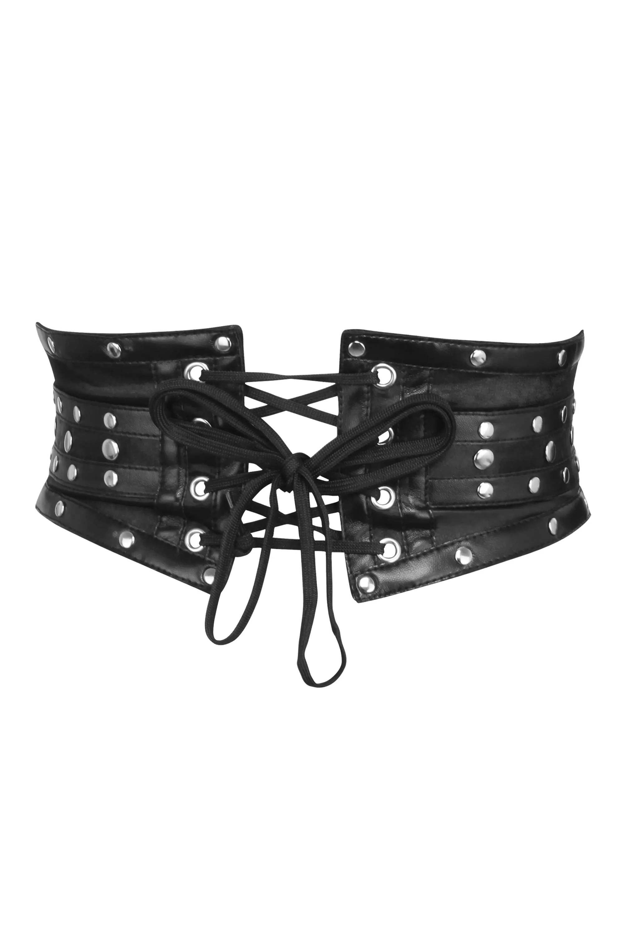 Studded Black Corset Inspired Belt sold by Corset Story product image thumbnail 3