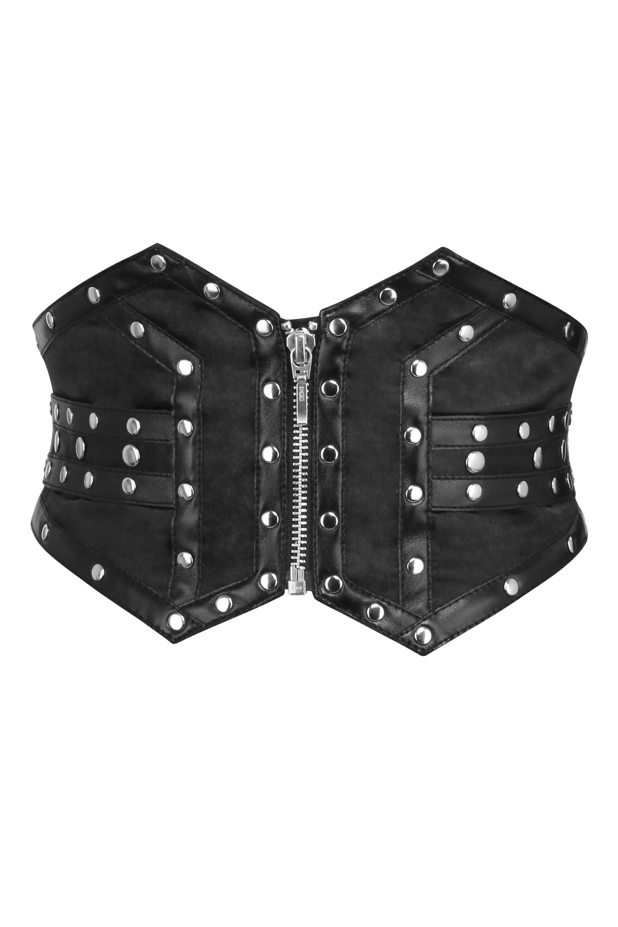 Studded Black Corset Inspired Belt sold by Corset Story