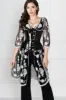 Long Black PVC Underbust Waist Taming Corset sold by Corset Story
