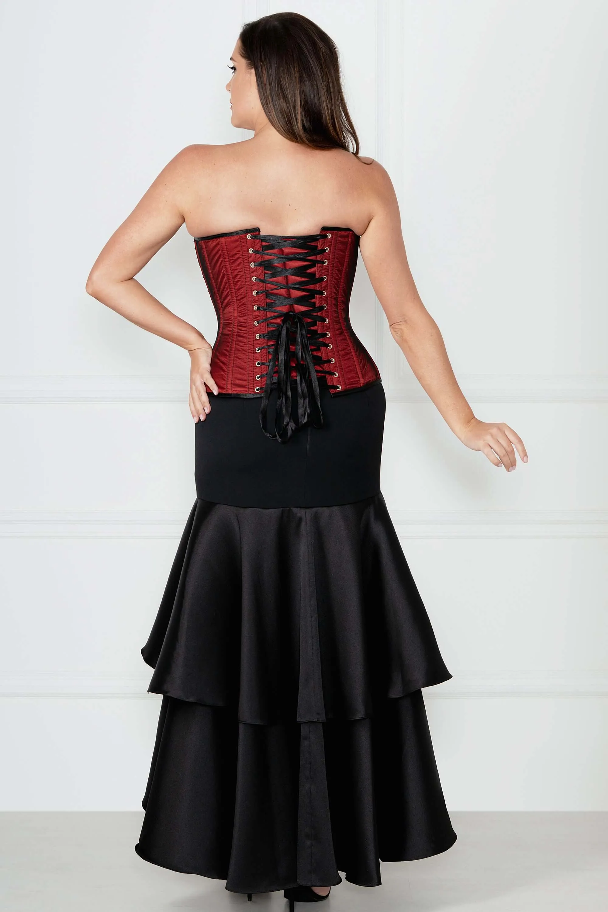 Beautiful Red Couture Corset sold by Corset Story product image thumbnail 5