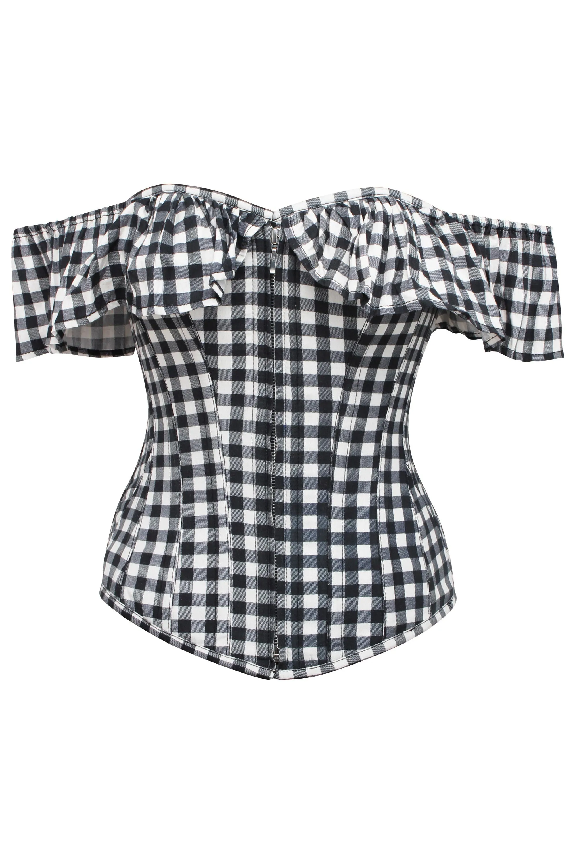 ANDMARY】Hannah check tops