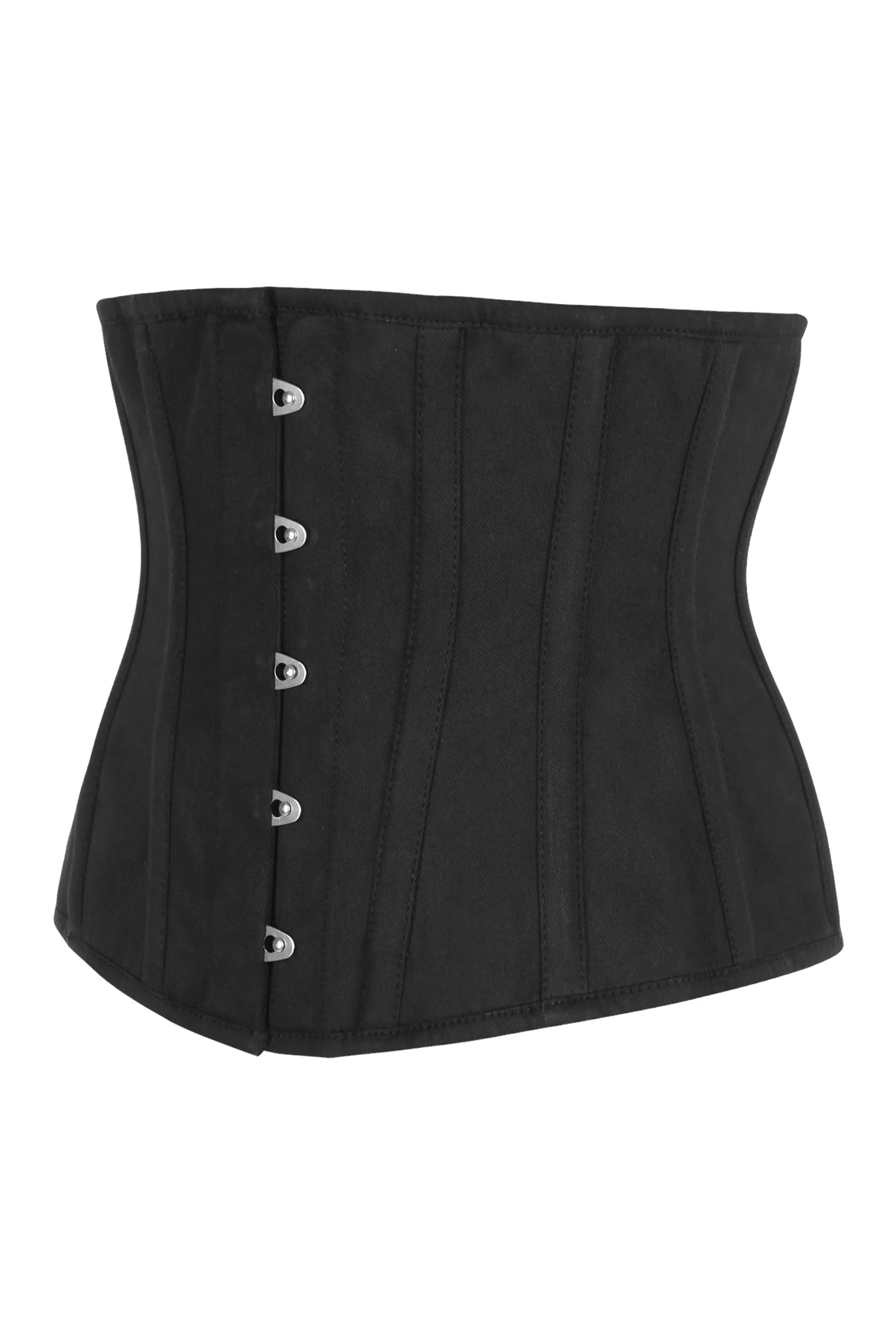Single Layer Underbust Corset in Black sold by Corset Story product image thumbnail 3