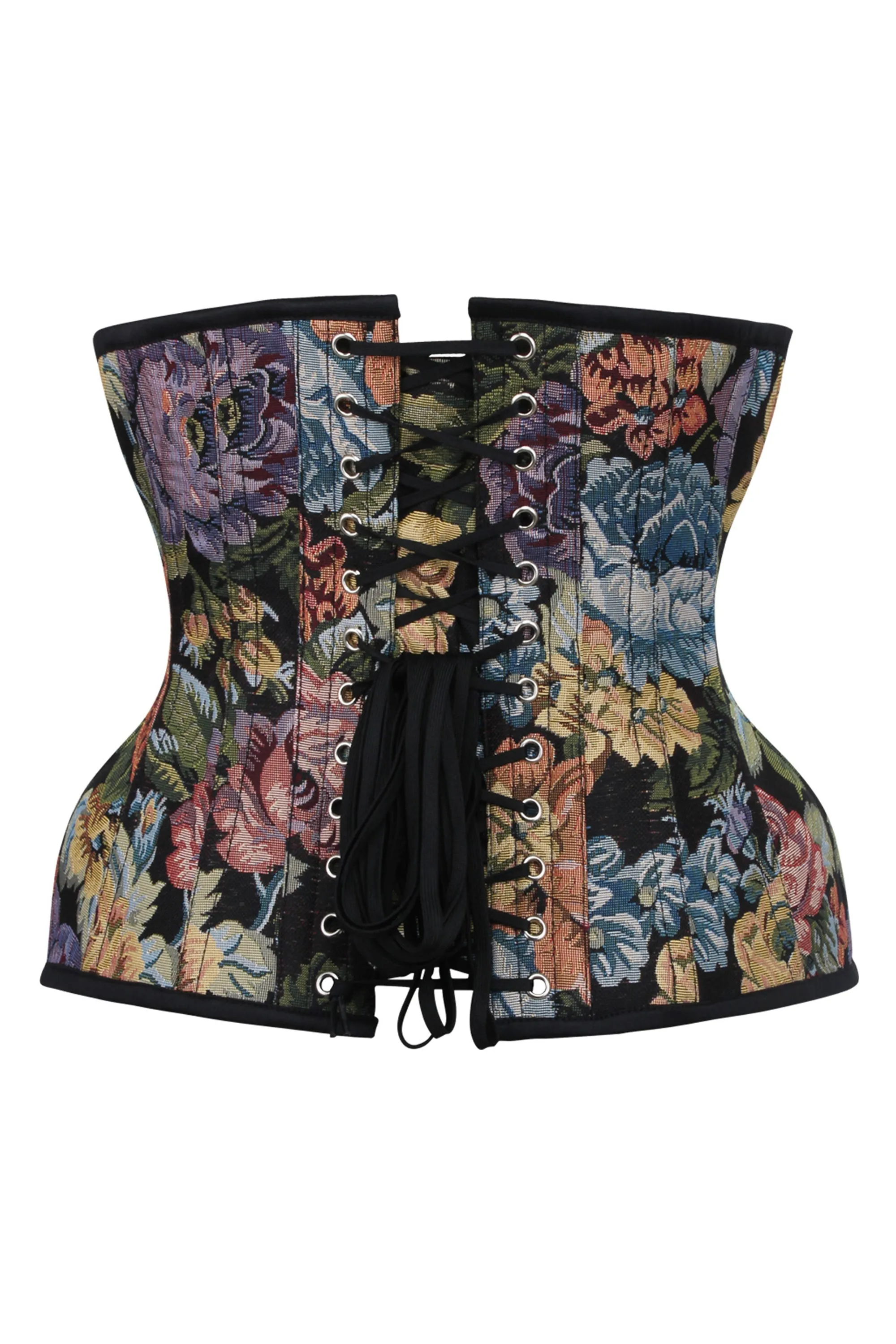 Floral Print Curvy Underbust Corset sold by Corset Story product image thumbnail 2
