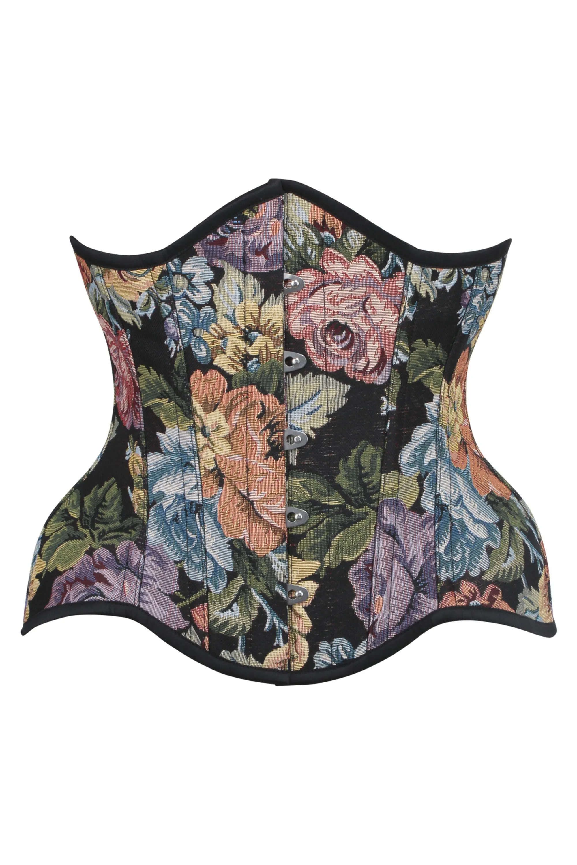 Floral Print Curvy Underbust Corset sold by Corset Story