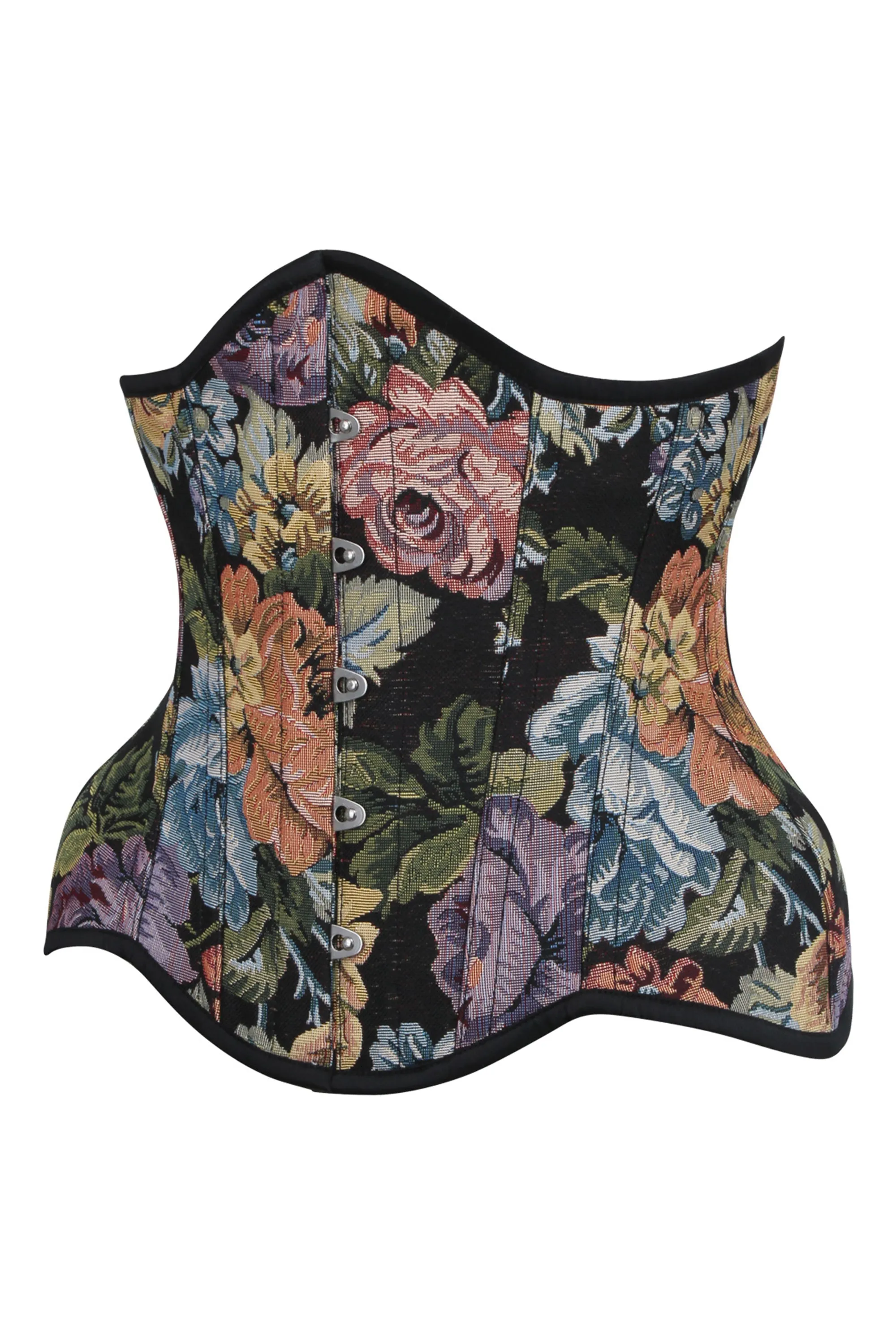 Floral Print Curvy Underbust Corset sold by Corset Story product image thumbnail 3