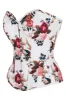 Floral Print Waist Training Overbust Corset sold by Corset Story