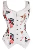 Floral Print Waistcoat Corset sold by Corset Story