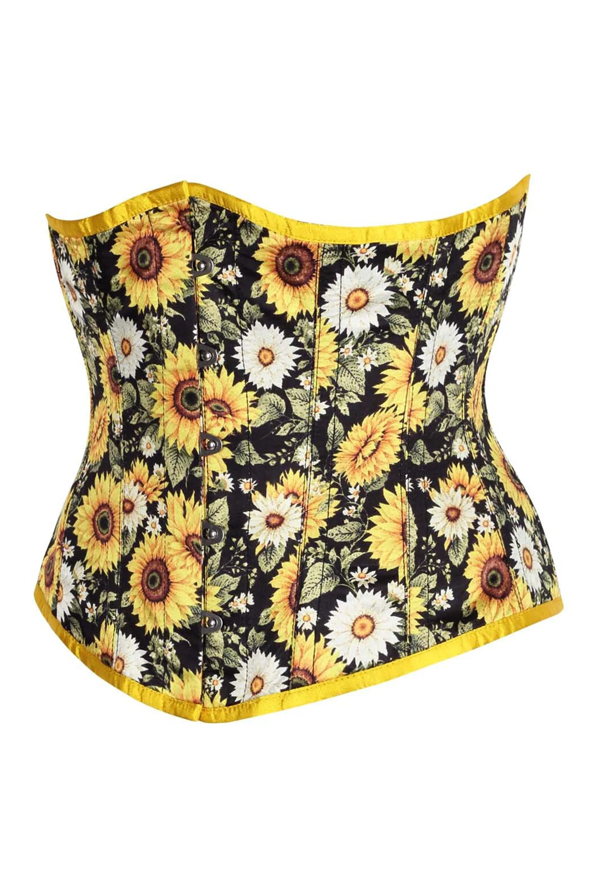 Golden Sunflower Underbust Corset – Bloom with Confidence sold by Corset Story product image thumbnail 3