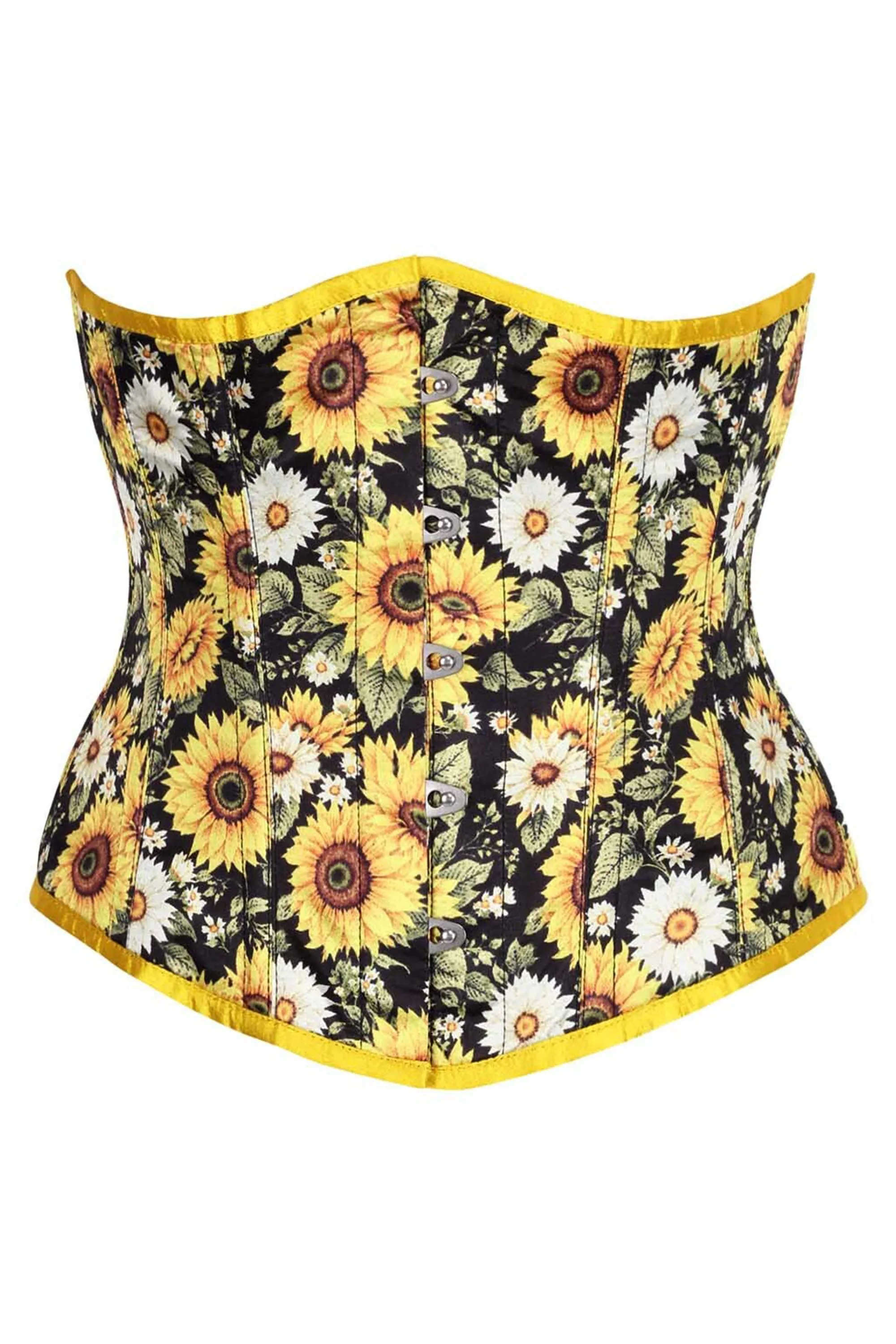 Golden Sunflower Underbust Corset – Bloom with Confidence sold by Corset Story
