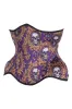Baroque Skull Elegance Underbust Corset – Gothic Glamour Meets Vintage Opulence sold by Corset Story