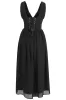 Black & Gold Corset Midi Dress – Vintage Elegance with a Regal Touch sold by Corset Story