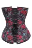 Gothic Roses & Chains Steel-Boned Corset – Dark Romance & Rebel Edge sold by Corset Story