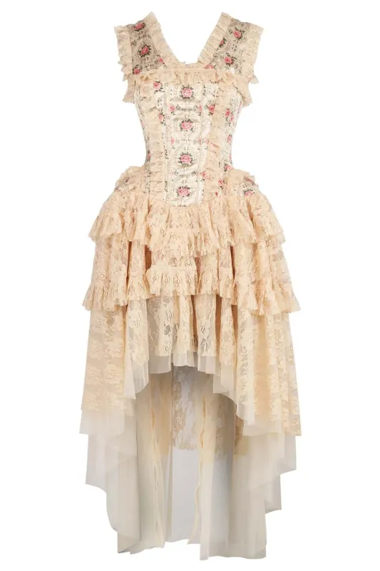 Vintage Lace Reverie Corset Dress sold by Corset Story