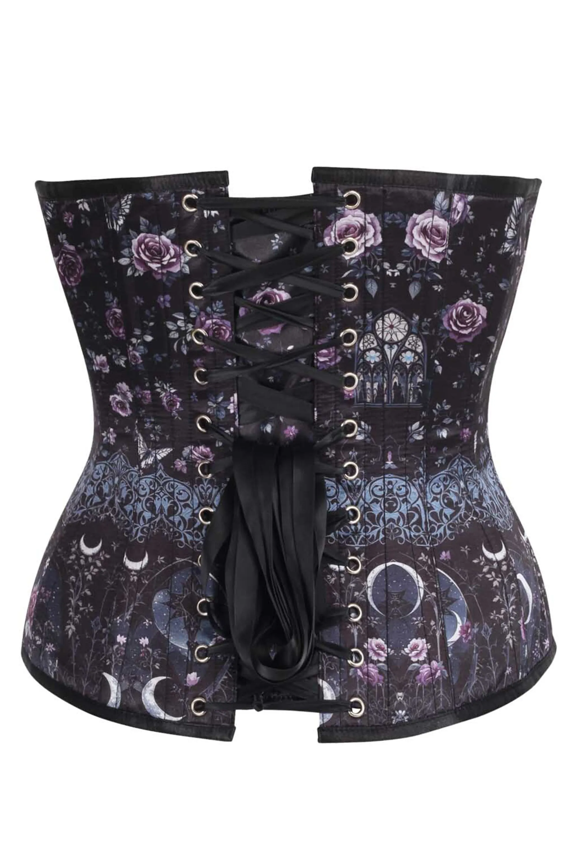 Mystic Moonlit Garden Overbust Corset sold by Corset Story product image thumbnail 2