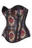 Midnight Rose Baroque Corset sold by Corset Story