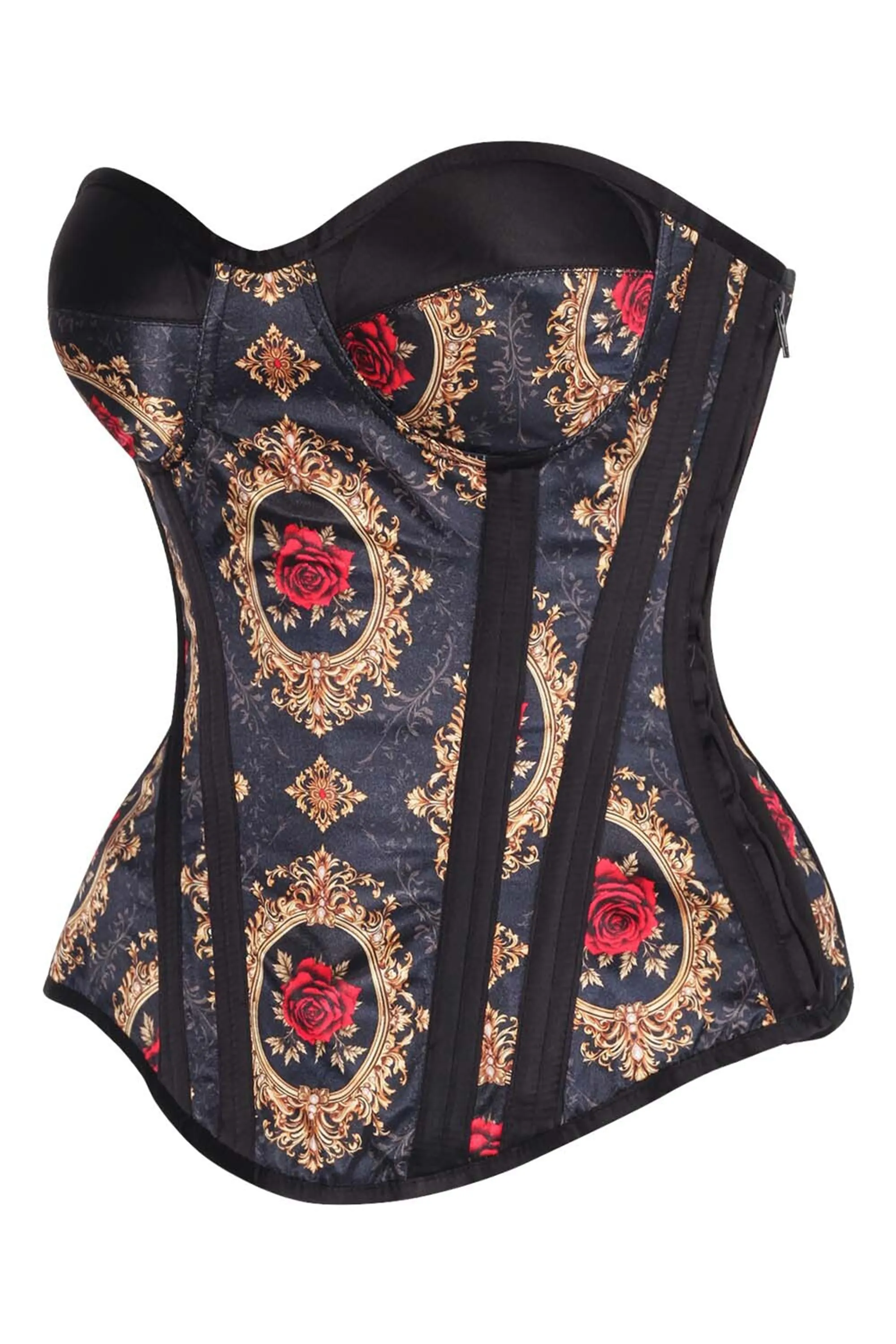 Midnight Rose Baroque Corset sold by Corset Story product image thumbnail 3