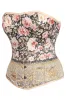 Vintage Rose Baroque Lace-Up Corset sold by Corset Story