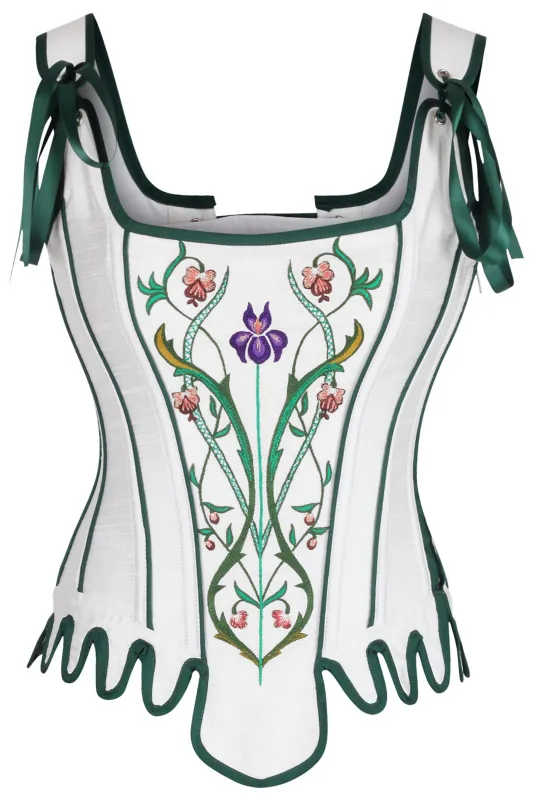 Art Nouveau Bloom Corset sold by Corset Story
