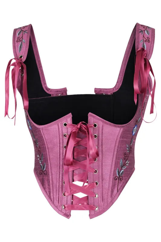 Twilight Rose Lace-Up Bodice sold by Corset Story