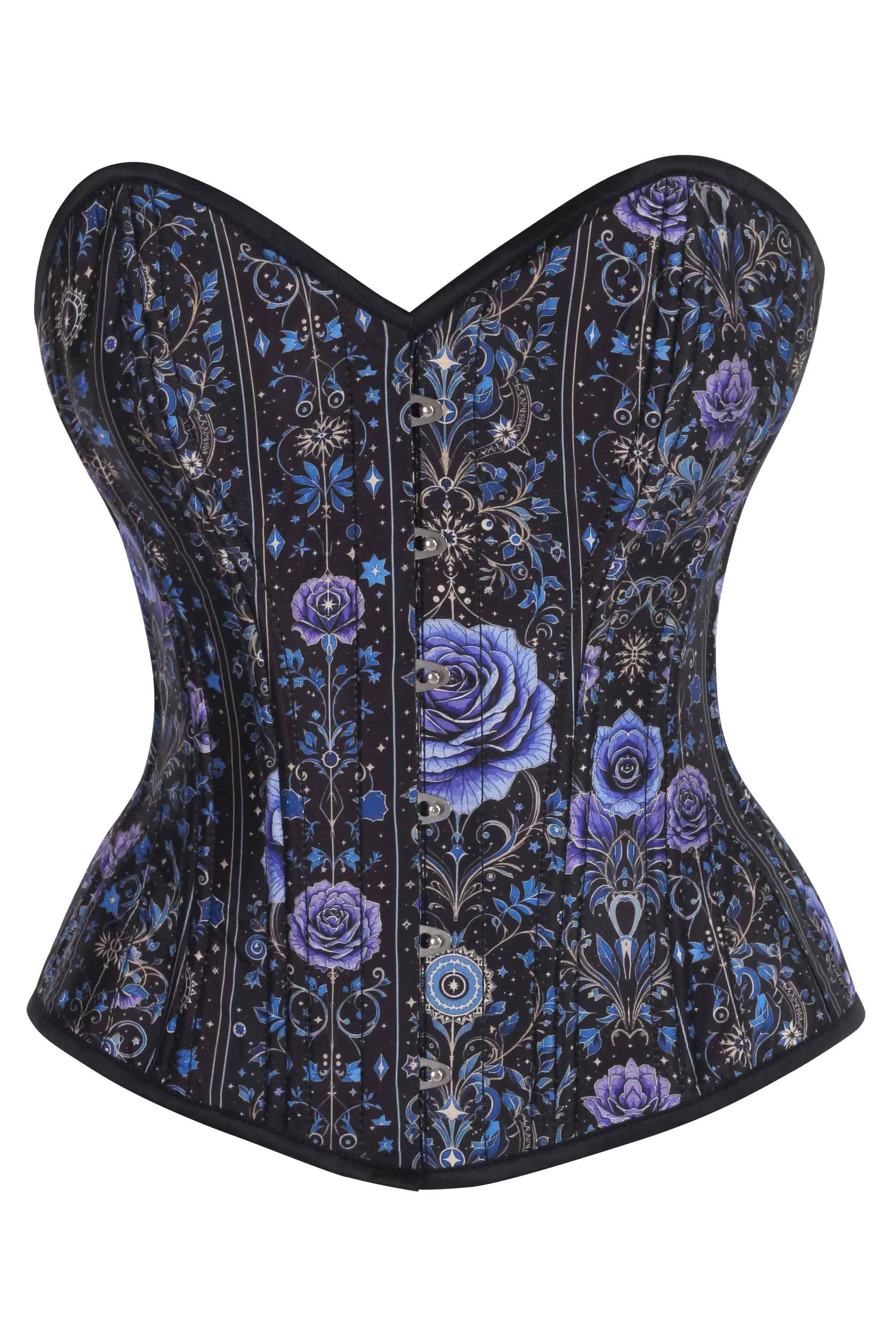 Starlit Roses Overbust Corset sold by Corset Story
