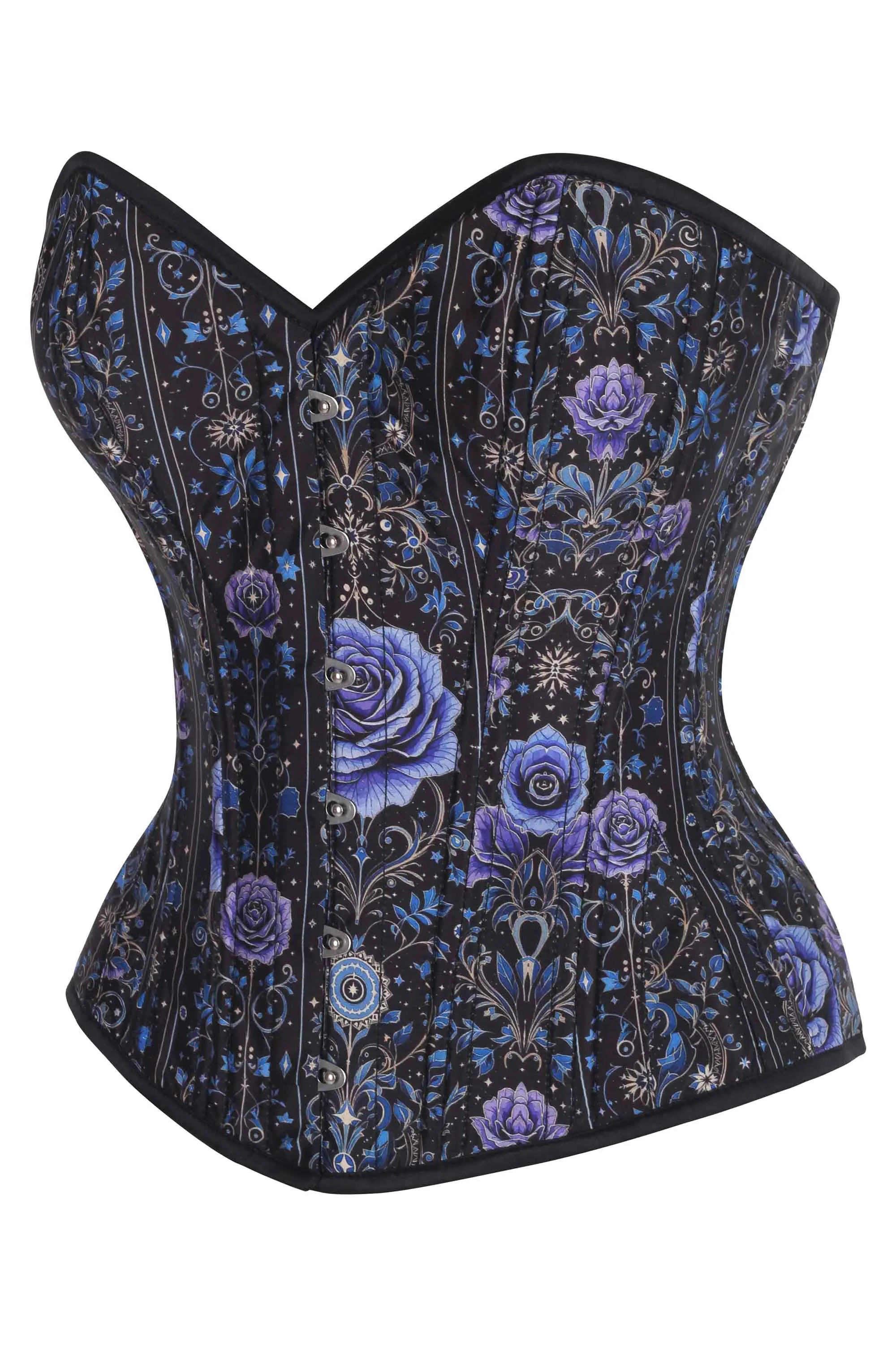 Starlit Roses Overbust Corset sold by Corset Story product image thumbnail 3