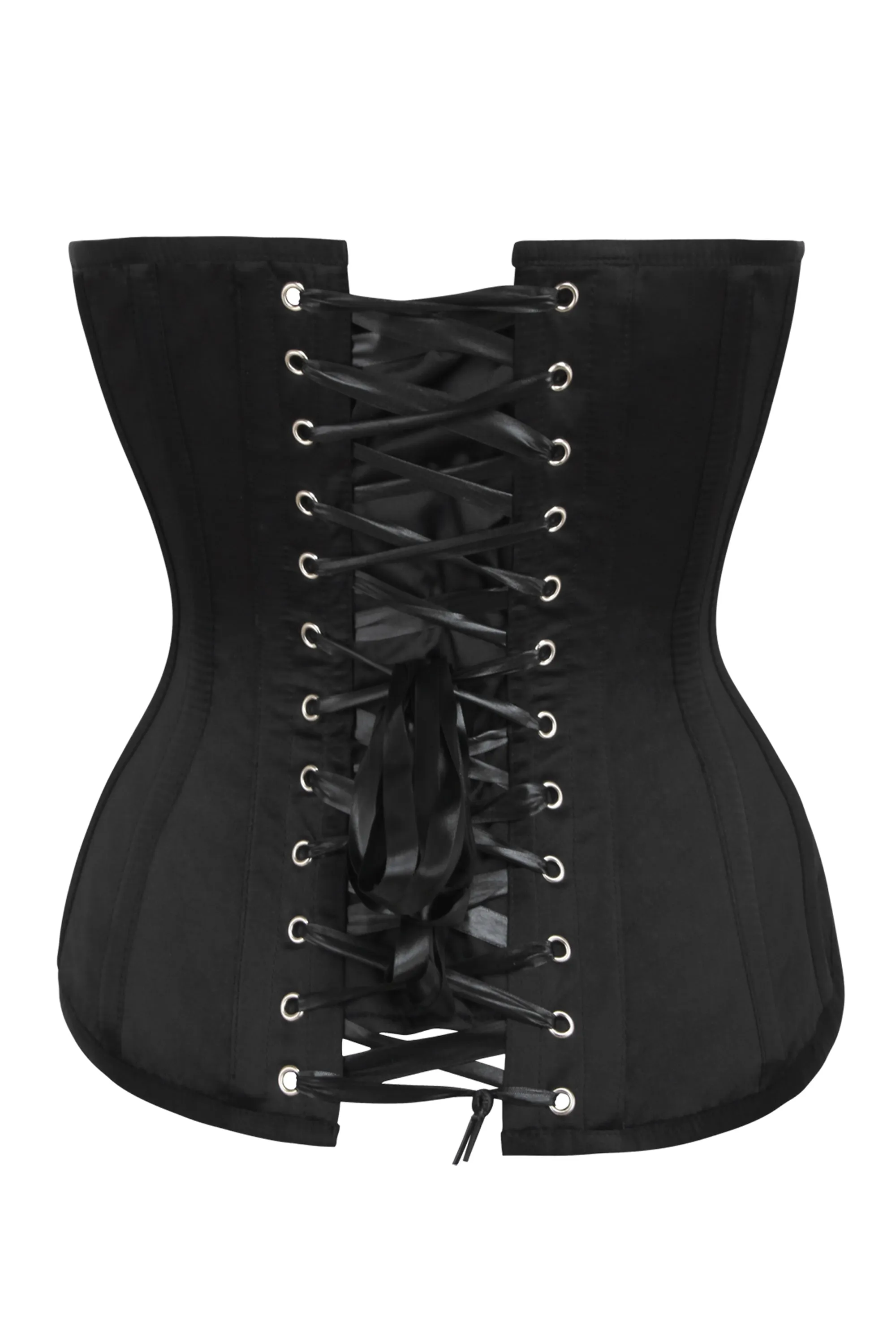 Pink and Black Overbust Lingerie Corset sold by Corset Story product image thumbnail 2