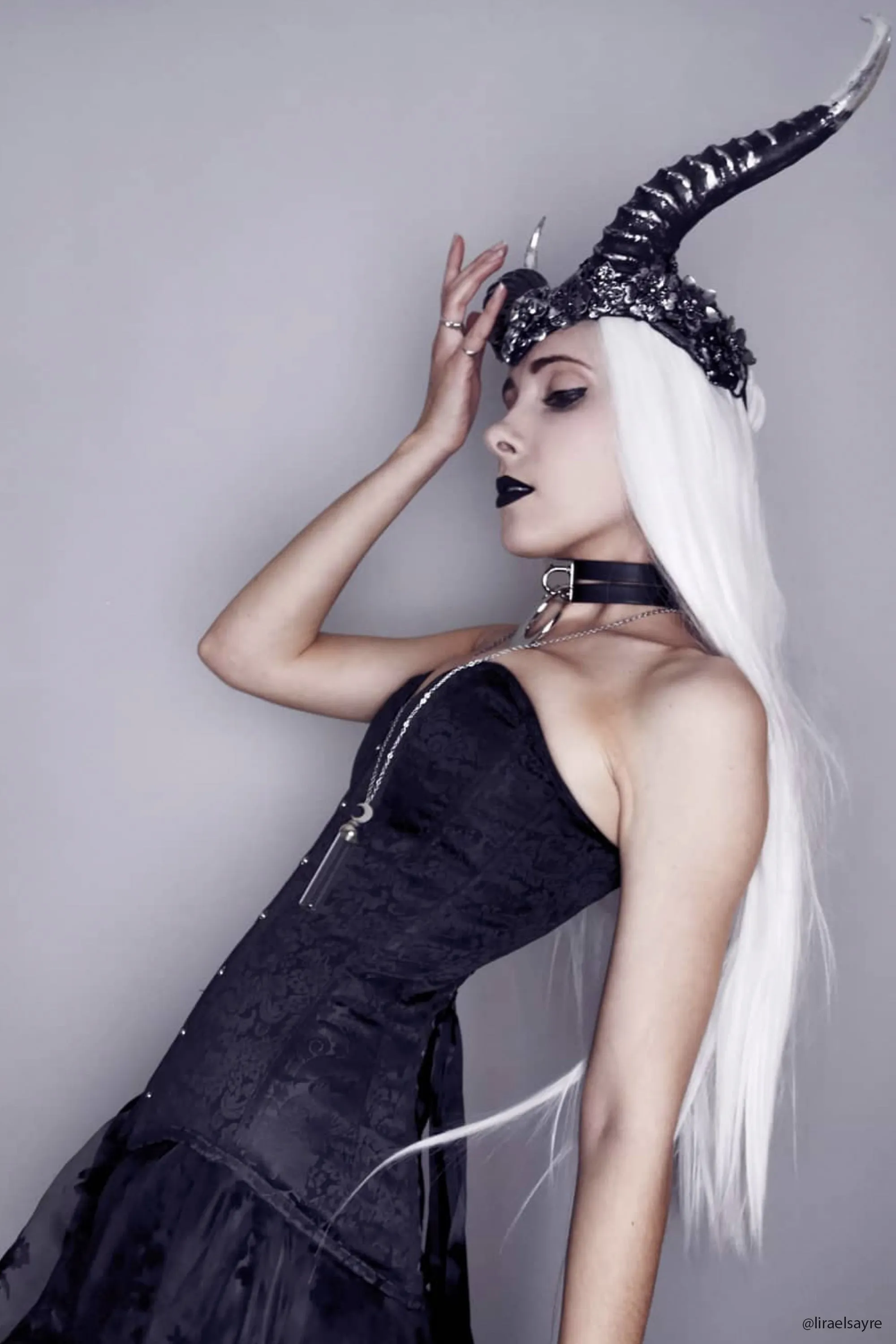 Instant Shape Black Brocade Overbust Corset - Longline sold by Corset Story product image thumbnail 3