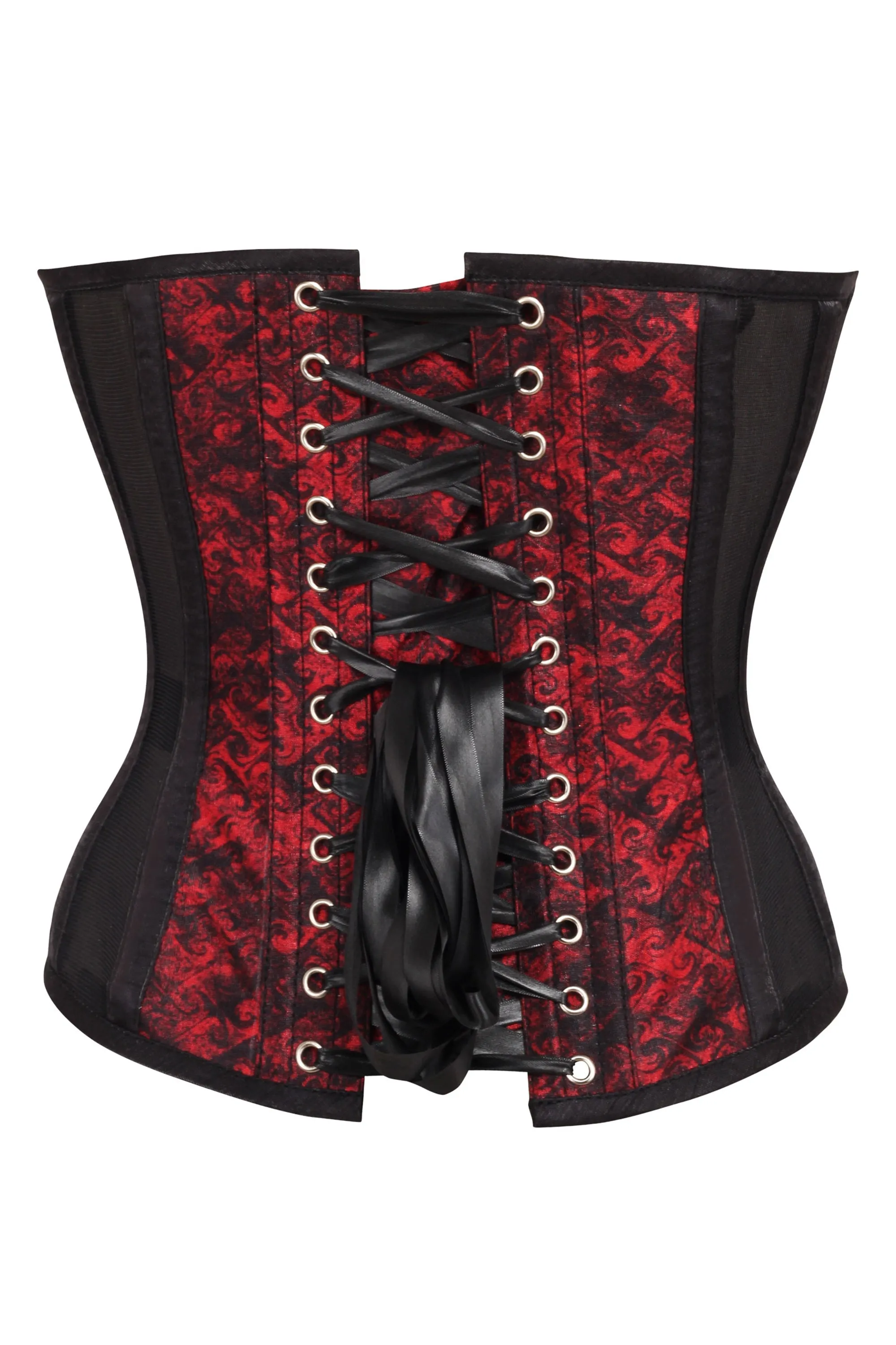 Red & Black Vampiric Seductress Corset sold by Corset Story product image thumbnail 2