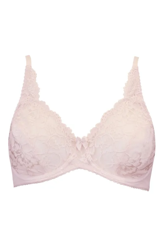 Charnos - Rosalind Full Cup Underwired Bra Soft Pink sold by Corset Story
