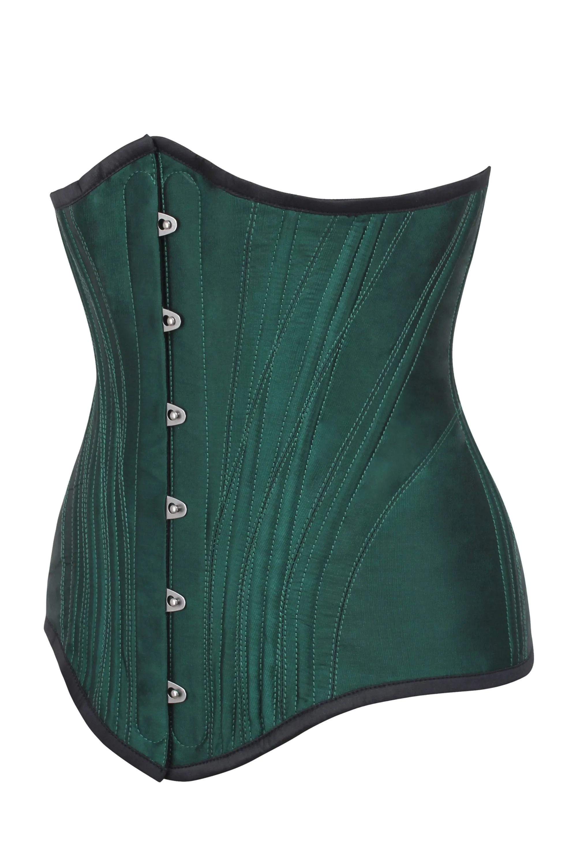 Emerald Green Longline Underbust sold by Corset Story product image thumbnail 3