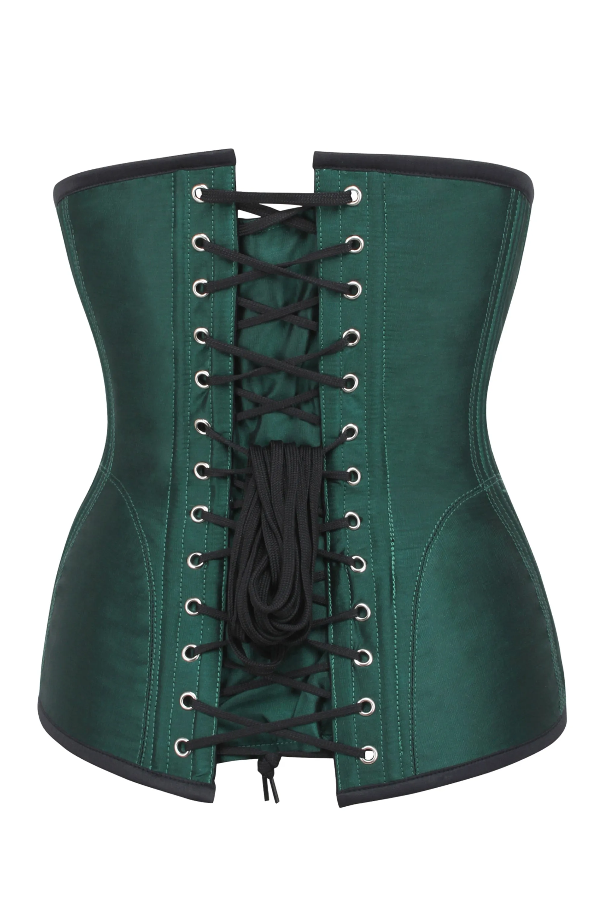 Emerald Green Longline Underbust sold by Corset Story product image thumbnail 2
