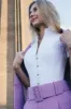 Short Sleeved White Cotton Corset Shirt sold by Corset Story