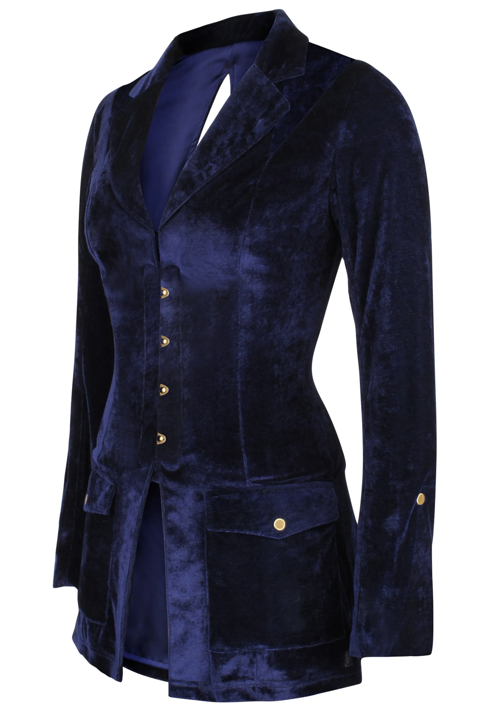 Velvet Corseted Jacket sold by Corset Story product image thumbnail 5