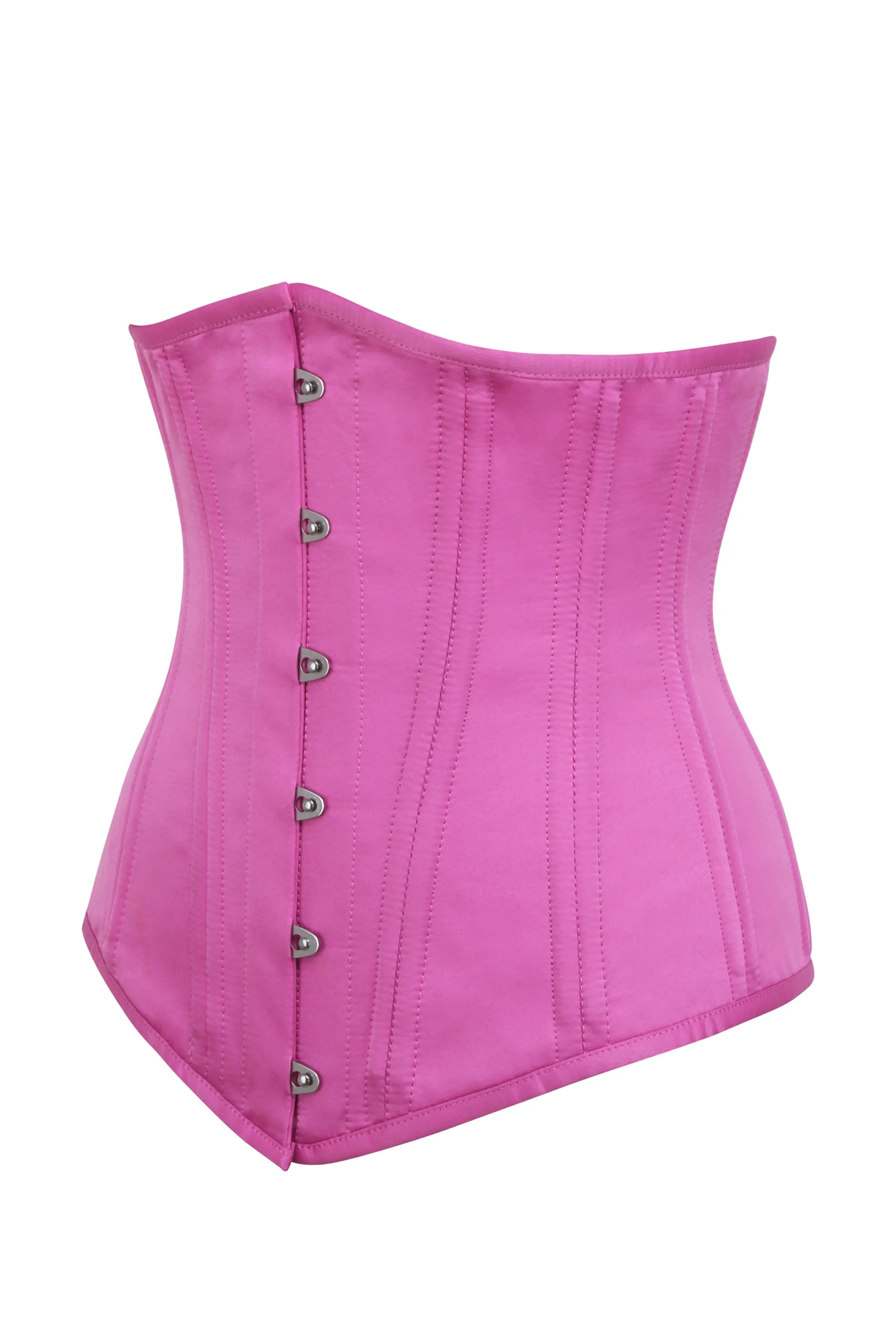 Longline Pink Underbust Waist Training Corset sold by Corset Story product image thumbnail 3