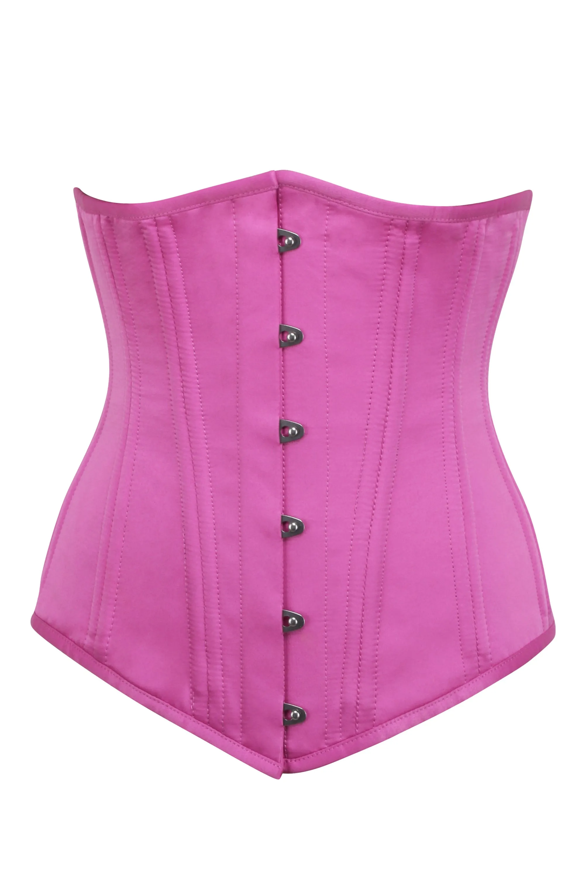 Longline Pink Underbust Waist Training Corset sold by Corset Story