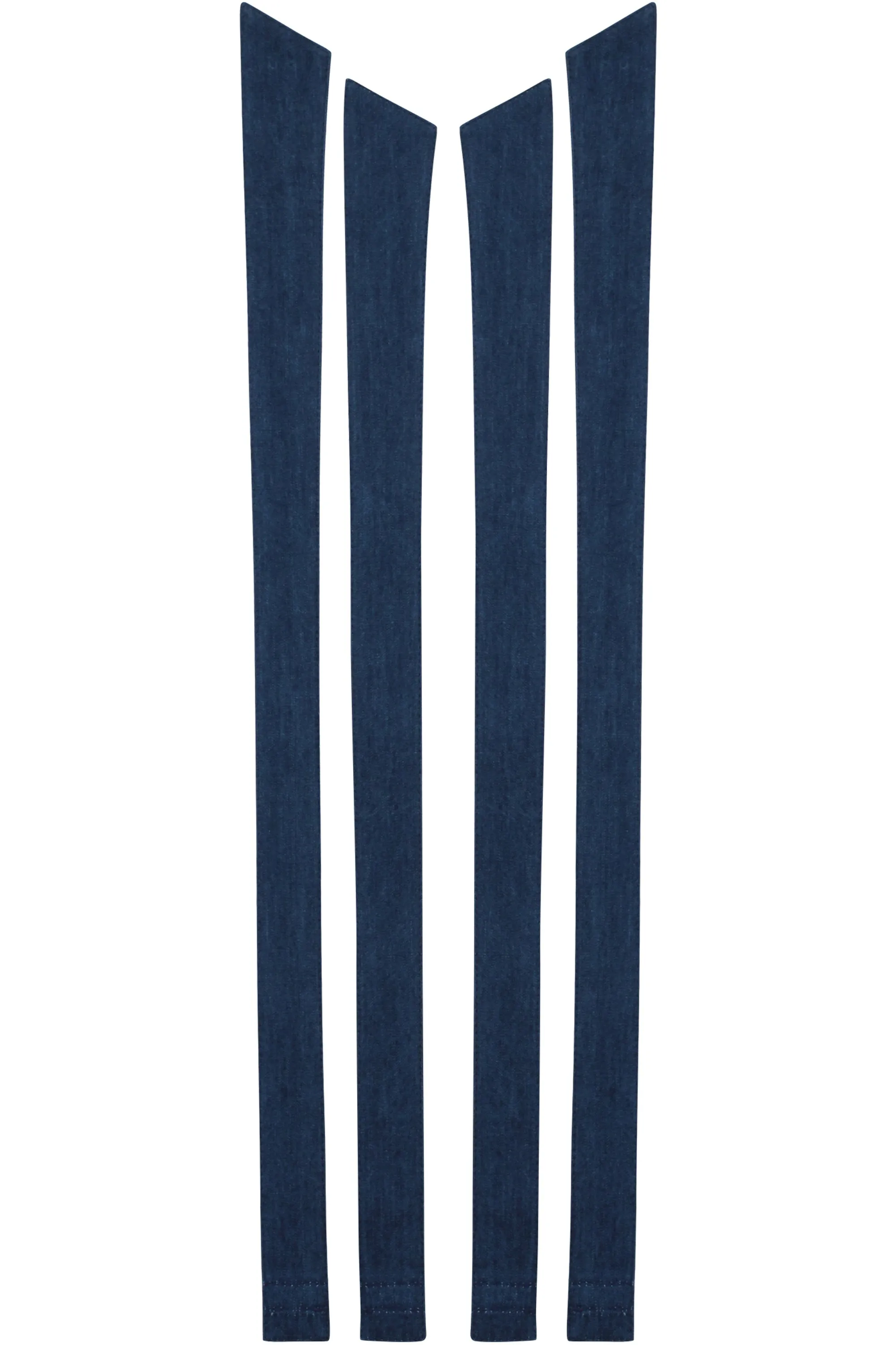 Dahlia Shoulder Strap Blue Chambray sold by Corset Story