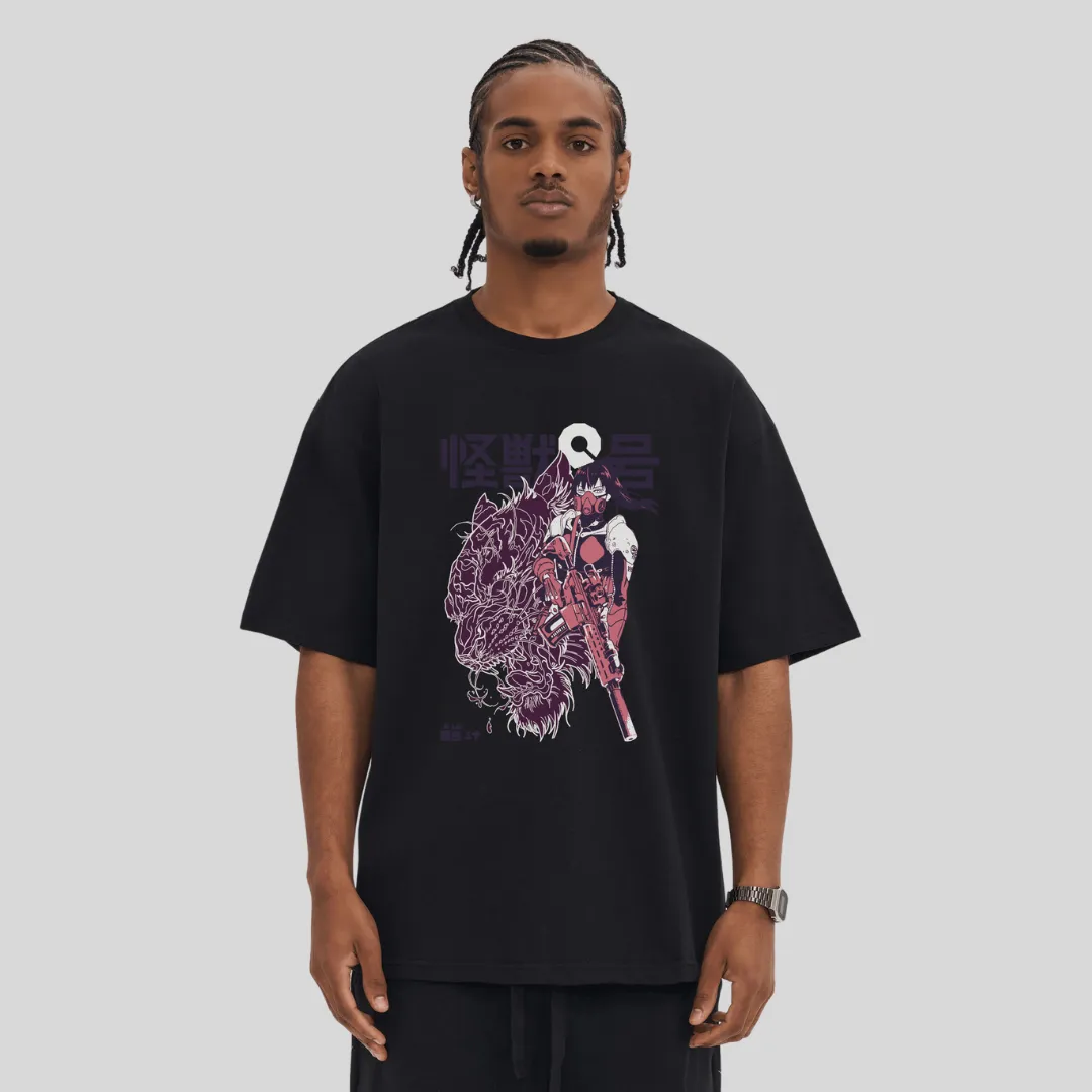 Mina Boxy Oversized Tee sold by Gilgamesh product image thumbnail 4