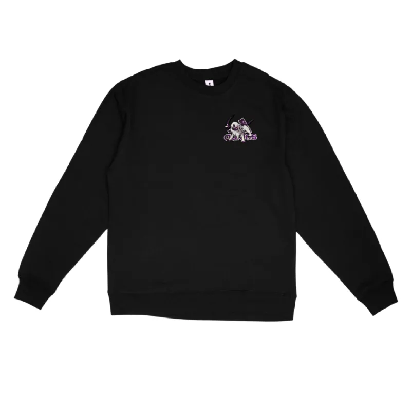 Disaster Patch Embroidered Sweatshirt sold by Gilgamesh