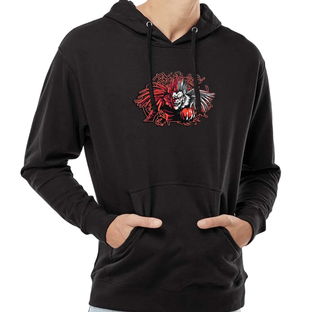 Shinigami Patch Embroidered Hoodie sold by Gilgamesh product image thumbnail 2