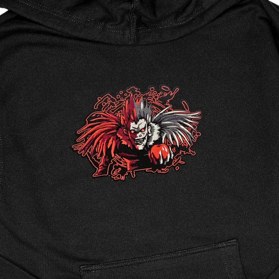Shinigami Patch Embroidered Hoodie sold by Gilgamesh product image thumbnail 3